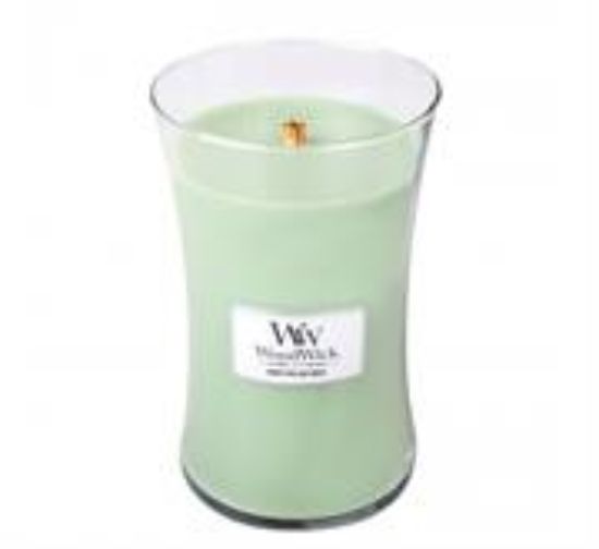 Picture of Woodwick White Willow Moss Large Candle  jar