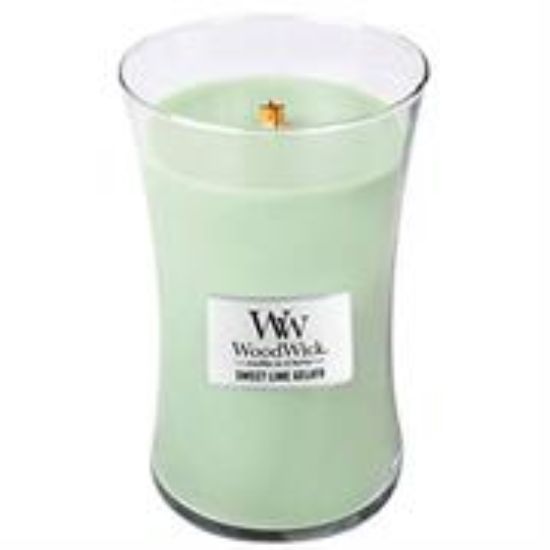 Picture of Woodwick Sweet Lime Gelato Large Jar