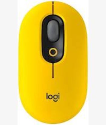 Picture of Logitech POP Silent Wireless Mouse Yellow