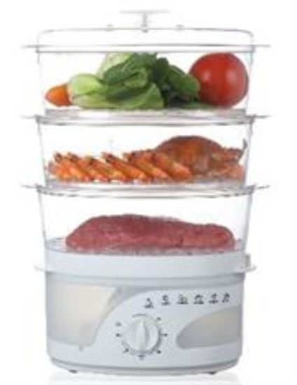Picture of Mellerware 3 Tier 9 Litre Food Steamer