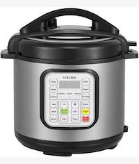 Picture of Goldair 6 Litres Electric Stainless Steel Pressure Cooker