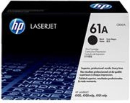 Picture of HP 61A C8061A Black LaserJet Toner Cartridge