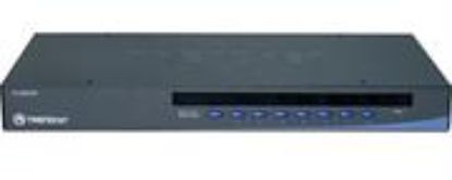 Picture of TrendNet 8 Port Stackable Rack Mount KVM Switch with On