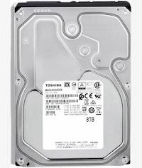 Picture of Toshiba Enterprise 3.5 Inch 8TB SATA Hard Drive Disk