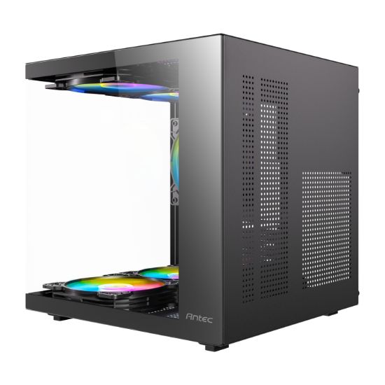 Picture of Antec VCX10M ARGB Micro-ATX | ITX Mini-Tower Gaming Chassis - Black