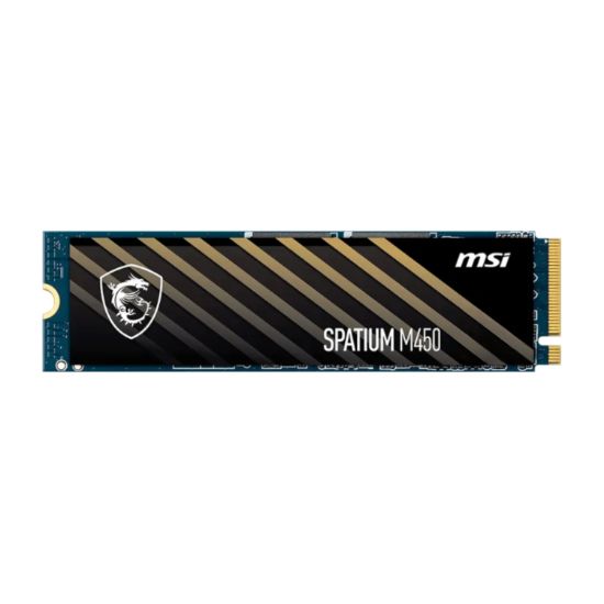 Picture of MSI SPATIUM M450 500GB Gen4 M.2 NVMe SSD