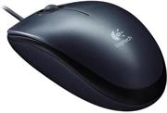 Picture of Logitech M90 USB Black Wired Mouse