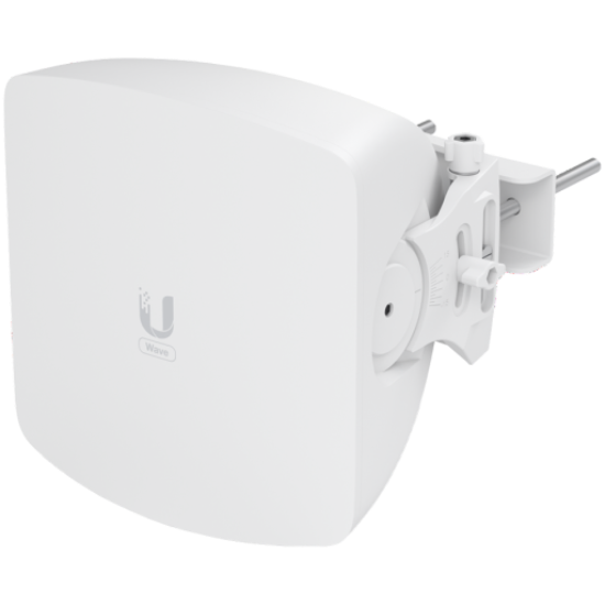 Picture of UBIQUITI UBIQUITI Wave AP; Max. throughput: 5.4 Gbps (2.7 Gbps duplex); 30° sector coverage; 5 GHz weatherproof backup radio (Max. throughput: 800 Mbps); 2.5 GbE and (1) 10G SFP+ WAN ports; Integrated GPS & Bluetooth; 15 client capacity: Wave Pro (8 km link range), Wave Long-Range (8 km link range), Wave Nano (5 km link range), Wave Pico (1.3 km link range).