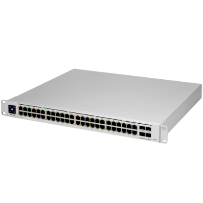 Picture of UBIQUITI Ubiquiti UniFi 48Port Gigabit Switch with 802.3bt PoE, Layer3 Features and SFP+