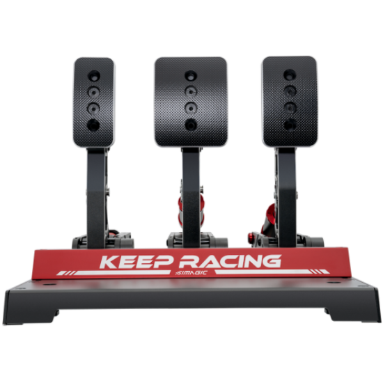 Picture of SIMAGIC SIMAGIC Modular Pedal Set with 100 kg Load Cell and Hall Sensor, S303