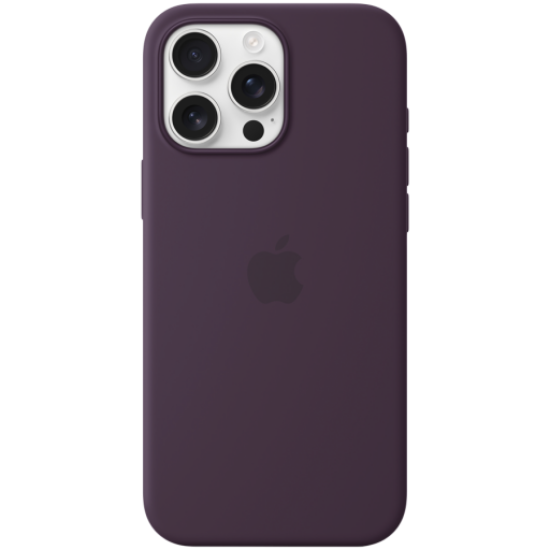 Picture of APPLE iPhone 16 Pro Max Silicone Case with MagSafe - Plum,Model A3316