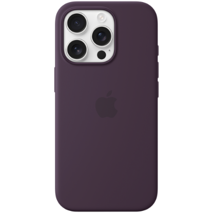 Picture of APPLE iPhone 16 Pro Silicone Case with MagSafe - Plum,Model A3315