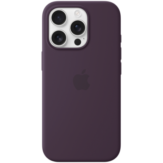 Picture of APPLE iPhone 16 Pro Silicone Case with MagSafe - Plum,Model A3315
