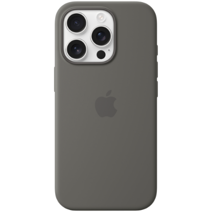 Picture of APPLE iPhone 16 Pro Silicone Case with MagSafe - Stone Gray,Model A3315