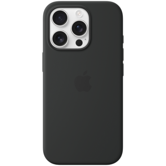 Picture of APPLE iPhone 16 Pro Silicone Case with MagSafe - Black,Model A3315