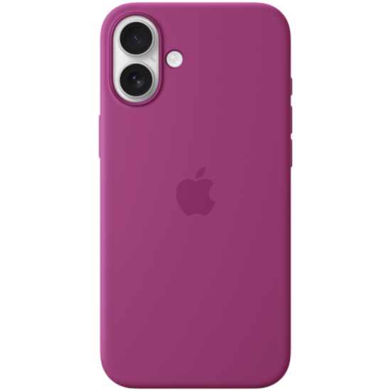 Picture of APPLE iPhone 16 Plus Silicone Case with MagSafe - Fuchsia,Model A3314