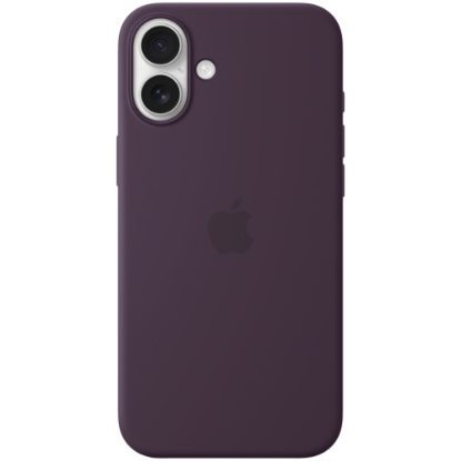 Picture of APPLE iPhone 16 Plus Silicone Case with MagSafe - Plum,Model A3314