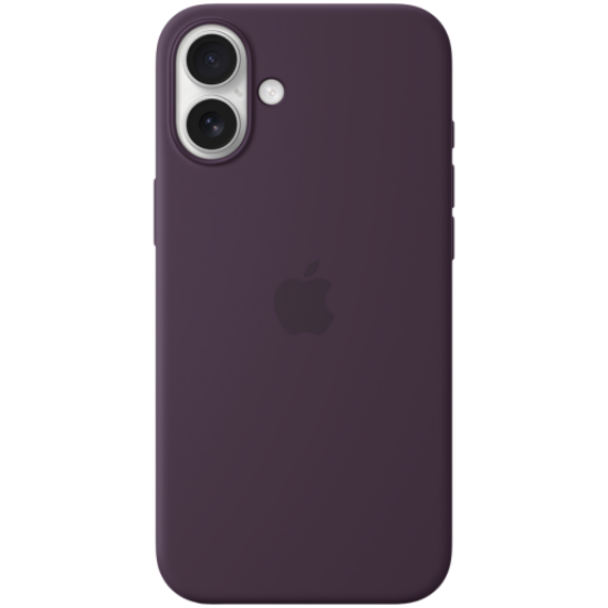 Picture of APPLE iPhone 16 Plus Silicone Case with MagSafe - Plum,Model A3314