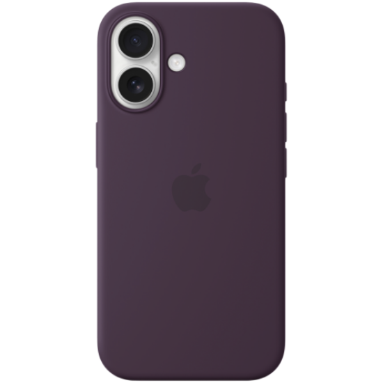 Picture of APPLE iPhone 16 Silicone Case with MagSafe - Plum,Model A3313