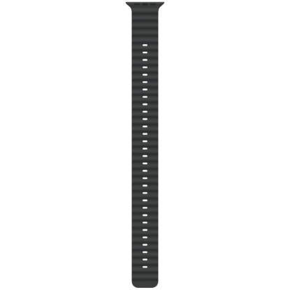 Picture of APPLE 49mm Black Ocean Band Extension - Natural Titanium Finish