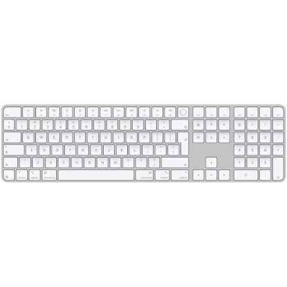 Picture of APPLE Magic Keyboard with Touch ID and Numeric Keypad for Mac models with Apple silicon - International English - White Keys,Model A3119
