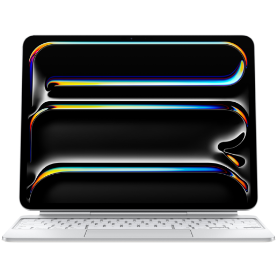 Picture of APPLE Magic Keyboard for iPad Pro 13‑inch (M4,M5) - International English - White,Model A2974