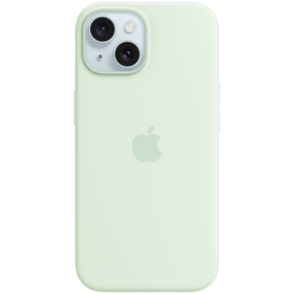 Picture of APPLE iPhone 15 Silicone Case with MagSafe - Soft Mint,Model A3123