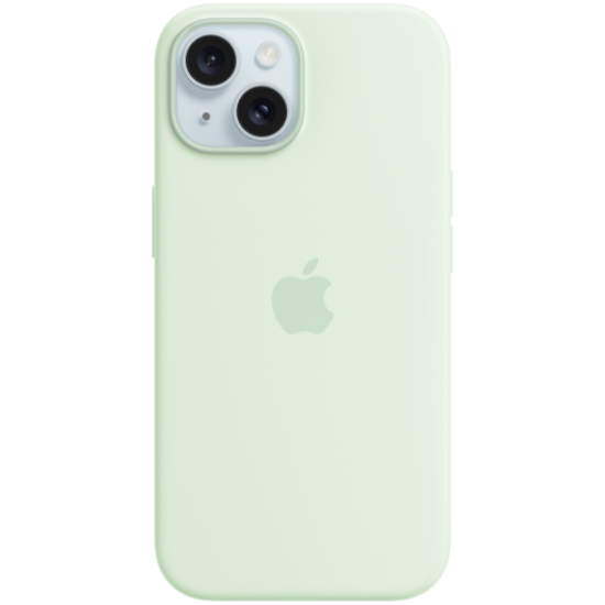 Picture of APPLE iPhone 15 Silicone Case with MagSafe - Soft Mint,Model A3123