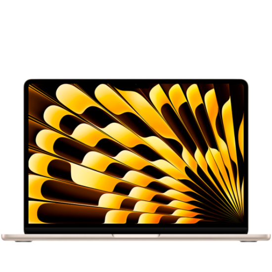 Picture of APPLE 13-inch MacBook Air: Apple M4 chip with 10-core CPU and 10-core GPU, 24GB, 512GB SSD - Starlight,Model A3240