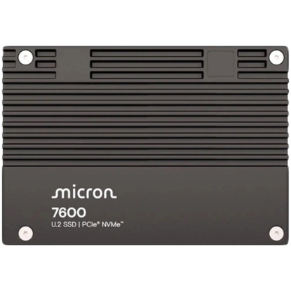 Picture of MICRON Micron 7600 PRO 3.84TB NVMe U.2 (15mm)  Enterprise SSD Single Pack