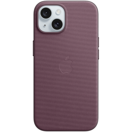 Picture of APPLE iPhone 15 FineWoven Case with MagSafe - Mulberry,Model A3132