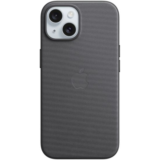 Picture of APPLE iPhone 15 FineWoven Case with MagSafe - Black,Model A3132