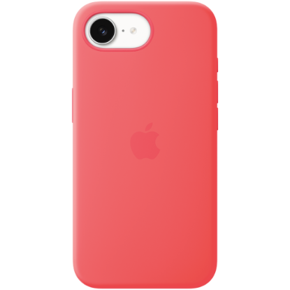 Picture of APPLE iPhone 17e Silicone Case with MagSafe - Bright Guava,Model A3646