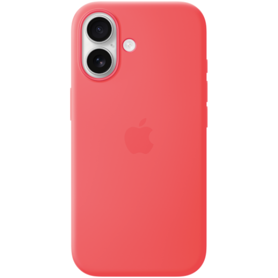 Picture of APPLE iPhone 17 Silicone Case with MagSafe - Bright Guava,Model A3558