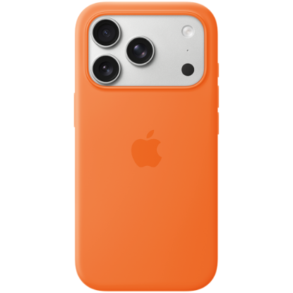 Picture of APPLE iPhone 17 Pro Silicone Case with MagSafe - Orange,Model A3559
