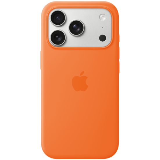 Picture of APPLE iPhone 17 Pro Silicone Case with MagSafe - Orange,Model A3559