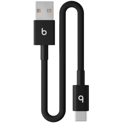 Picture of BEATS Beats USB-A to USB-C Woven Short Cable (20 cm) - Bolt Black