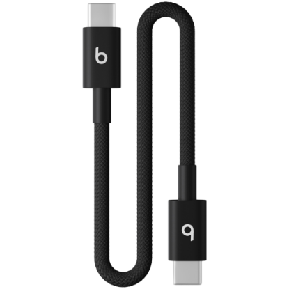 Picture of BEATS Beats USB-C to USB-C Woven Short Cable (20 cm) - Bolt Black