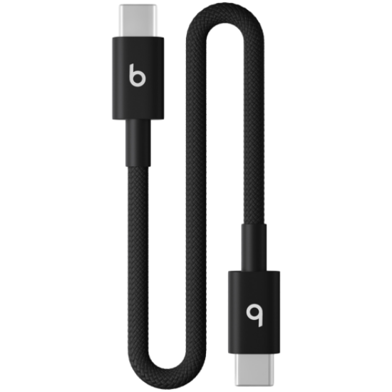 Picture of BEATS Beats USB-C to USB-C Woven Short Cable (20 cm) - Bolt Black