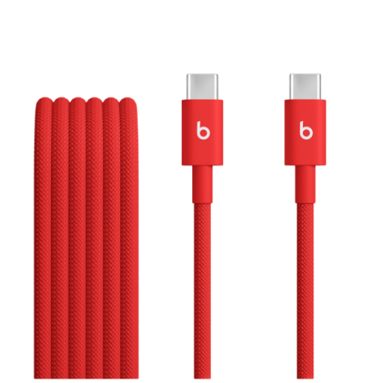 Picture of BEATS Beats USB-C to USB-C Woven Cable (1.5 m) - Rapid Red