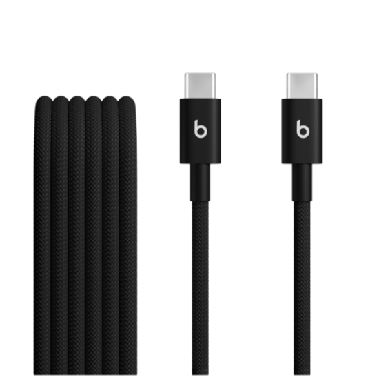 Picture of BEATS Beats USB-C to USB-C Woven Cables (1.5 m) - Bolt Black (2-Pack)