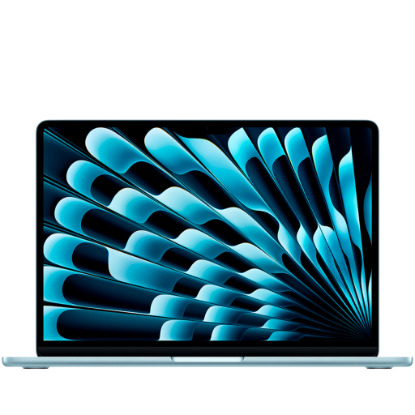 Picture of APPLE 13-inch MacBook Air: Apple M4 chip with 10-core CPU and 10-core GPU, 16GB, 512GB SSD - Sky Blue,Model A3240