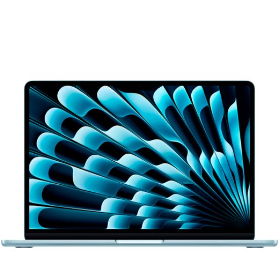 Picture of APPLE 13-inch MacBook Air: Apple M4 chip with 10-core CPU and 10-core GPU, 16GB, 512GB SSD - Sky Blue,Model A3240