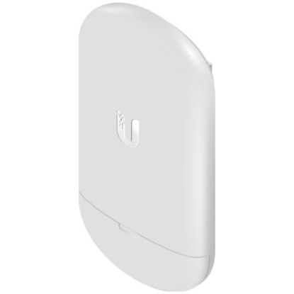 Picture of UBIQUITI Ubiquiti airMAX NanoStation 5AC Loco, Compact, UISP-ready WiFi radio sporting a classic NanoStation design and an updated airMAX AC chipset, 5 GHz, 10+ km link range, 450+ Mbps throughput, PoE adapter not included, Pole mounting kit (Included)