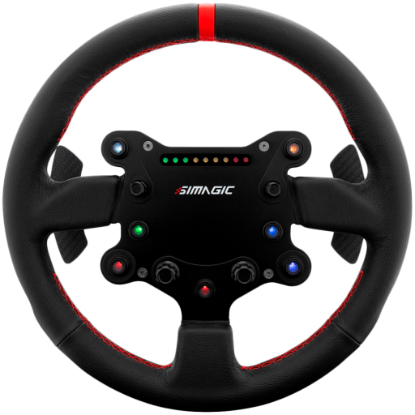 Picture of SIMAGIC SIMAGIC GT‑Style GTS Steering Wheel for GT Simulation, suede finish
