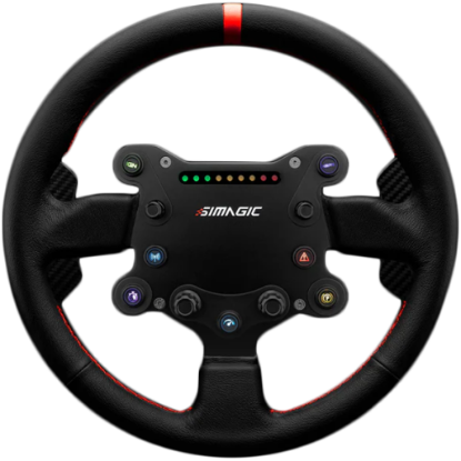 Picture of SIMAGIC SIMAGIC GT Sport Steering Wheel 300 mm, QR50, Shifters, leather, S201