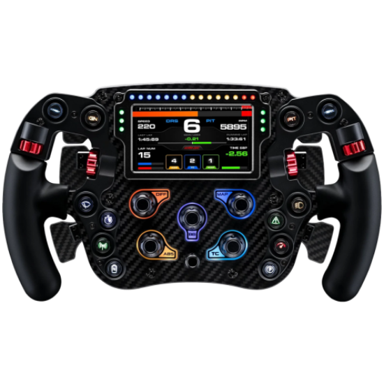 Picture of SIMAGIC SIMAGIC FX PRO 290 mm Steering Wheel, QR50, Shifters + Dual Clutch, S203