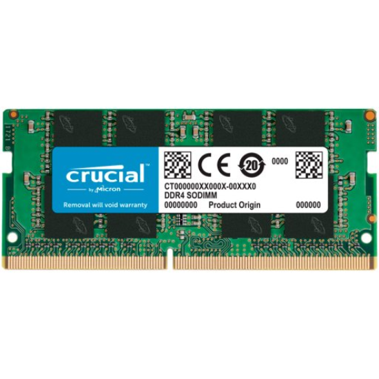 Picture of CRUCIAL Crucial 16GB DDR4-3200 SODIMM CL22 (8Gbit/16Gbit)