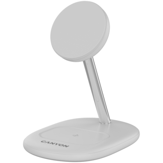 Picture of CANYON CANYON wireless charger WCS-205 15W Qi2 2in1 White