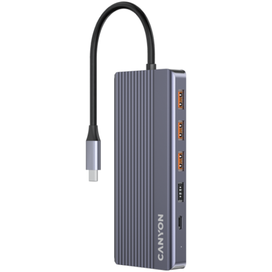 Picture of CANYON CANYON hub DS-16 13in1 4k USB-C Grey